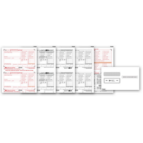 Laser W 2 Set & Envelope Kit, 4 part Laser W 2 Set & Envelope Kit, 4 part
