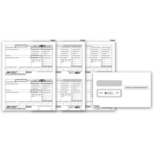 Laser W 2 Electronic Filing Set & Envelope Kit, 5 part Laser W 2 Electronic Filing Set & Envelope Kit, 5 part