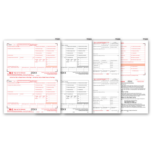 4 Up Laser W 2 Set , 4 part 4 Up Laser W 2 Set , 4 part
