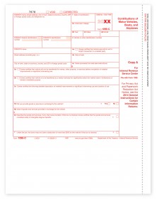 Laser 1098 C Copy A for Charitable Vehicle Instructions 