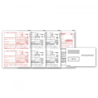 Laser 1099 MISC Income Set & Envelope Kit, 4 part