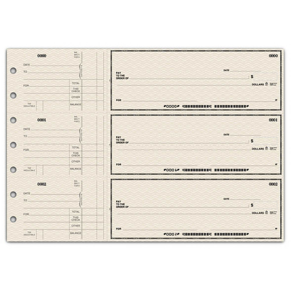 General Manual Business Checks - Business Checks Order