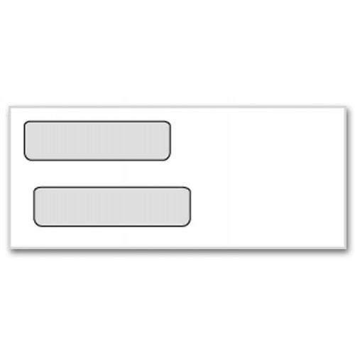  Dual Window Envelopes for Personal Size System - One-Write Checks  - Business Checks  