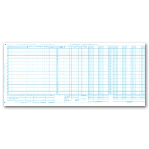 Payroll Journals with Max Column (150NJ) - One-Write Checks - Business Checks Payroll Journals with Max Column (150NJ) - One-Write Checks - Business Checks