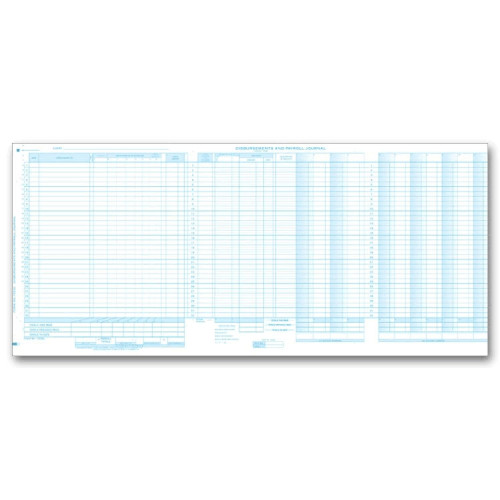 Payroll & Cash Receipt Journals - One-Write Checks  - Business Checks  