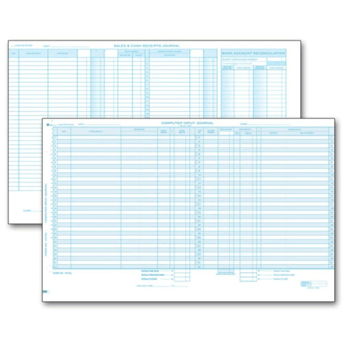 Compact Sales & Cash Receipts Journals (191NJ) - One-Write Checks - Business Checks Compact Sales & Cash Receipts Journals (191NJ) - One-Write Checks - Business Checks