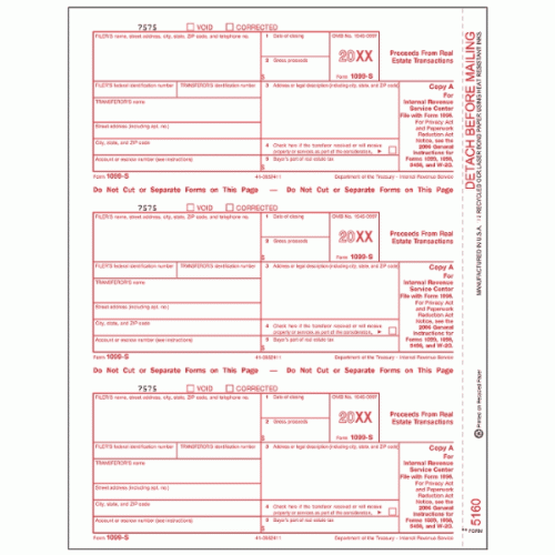 Laser 1099 S, Federal Copy A Laser 1099 S, Federal Copy A