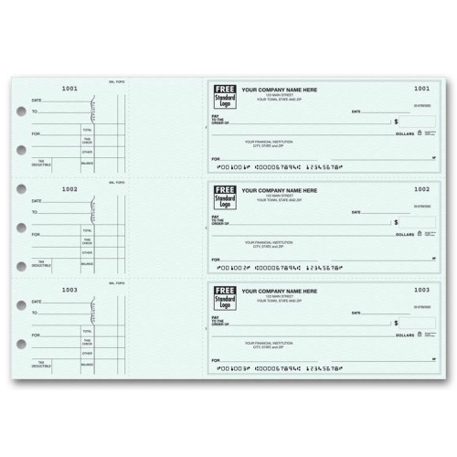 3-Per-Page End-Stub Voucher Check 3-Per-Page End-Stub Voucher Check