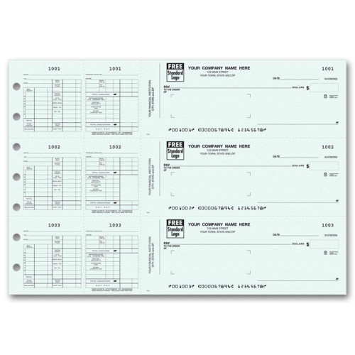 3-To-A-Page Payroll Check for Window Envelope 3-To-A-Page Payroll Check for Window Envelope