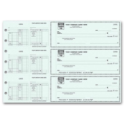 3-To-A-Page Salary Payroll Checks