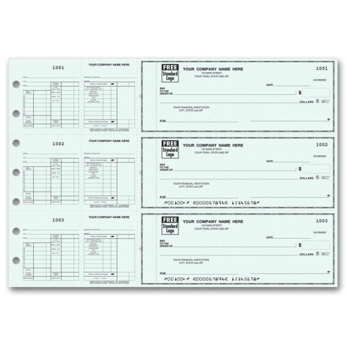 3-To-A-Page Salary Payroll Checks 3-To-A-Page Salary Payroll Checks
