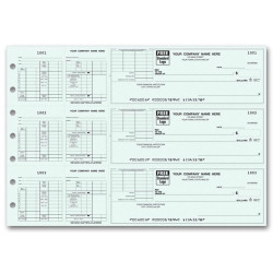 3-To-A-Page Payroll Voucher Checks