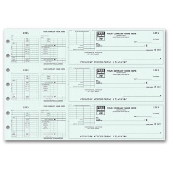 3-To-A-Page Payroll Voucher Checks