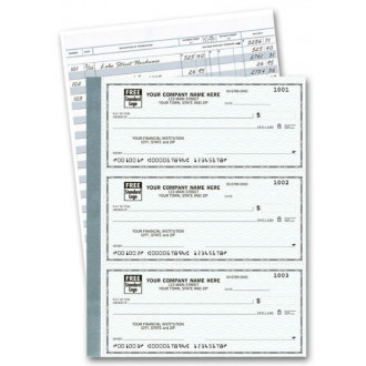 3-Per-Page Personal Checks Business - Secretary