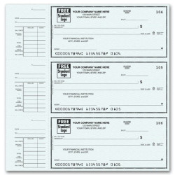End-Stub Personal Checks