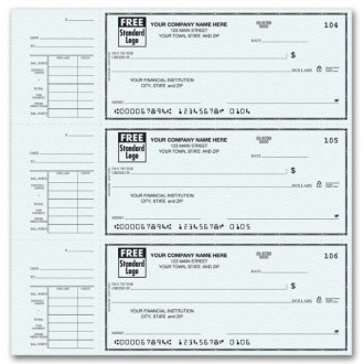 End-Stub Personal Checks