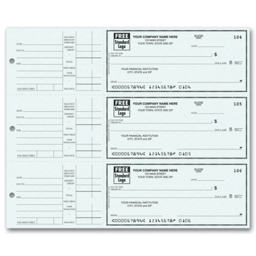 3-Per-Page Personal Checks - Check Printing - Home Accountant 3-Per-Page Personal Checks - Check Printing - Home Accountant