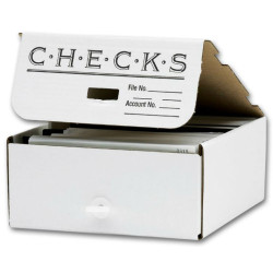 Checks Storage Box