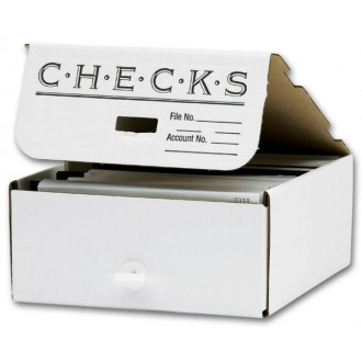 Checks Storage Box