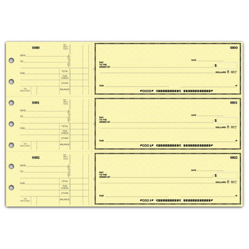 General Manual Business Checks - Business Checks Order