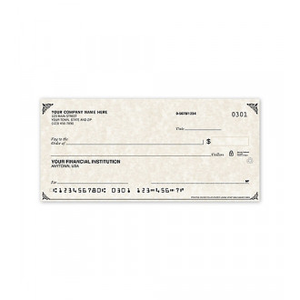 Personal Check - Parchment