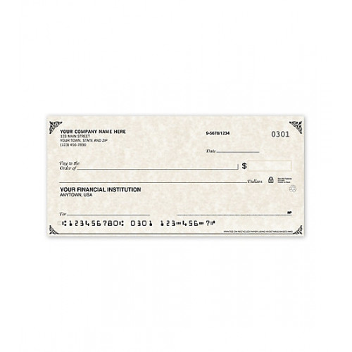 Personal Check - Parchment 