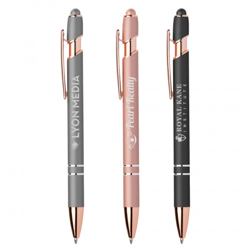 Ellipse Softy Rose Gold Metallic with Stylus - Laser Ellipse Softy Rose Gold Metallic with Stylus - Laser