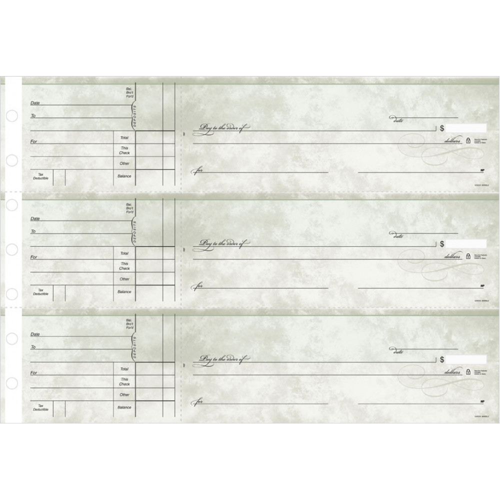 3-On-A-Page Payroll Check (53226N) - 3-To-A-Page Checks  - Business Checks 