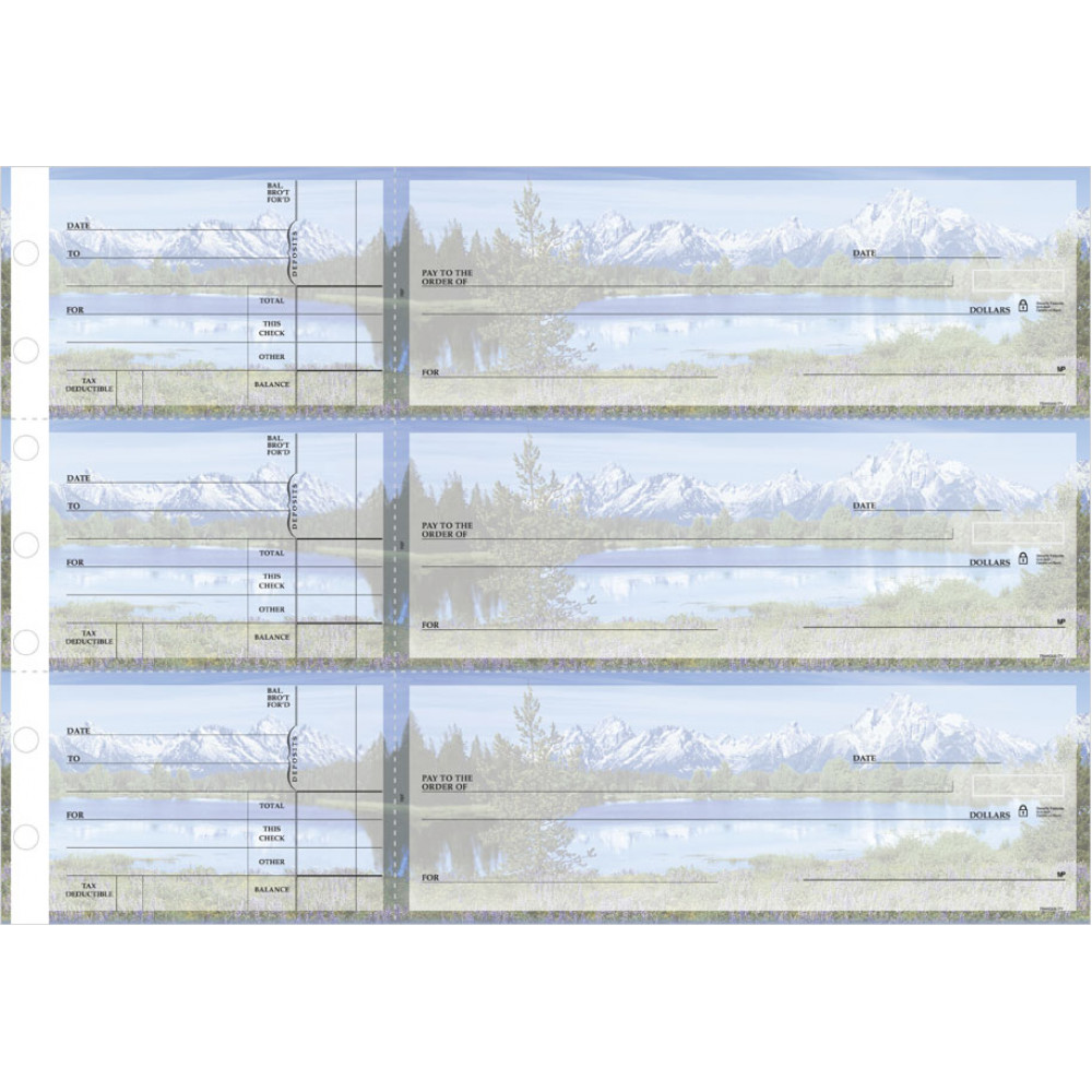 3-To-A-Page Checks with Voucher Stub (53223N) - 3-To-A-Page Checks  - Business Checks 