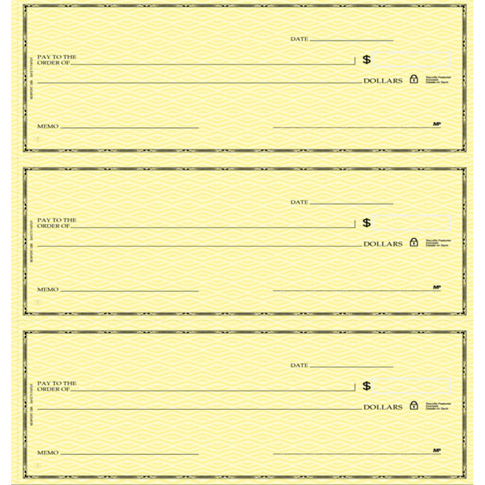 The Newport Deskbook, 3-On-A-Page Compact Size Checks