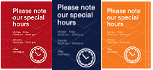 Special Hours